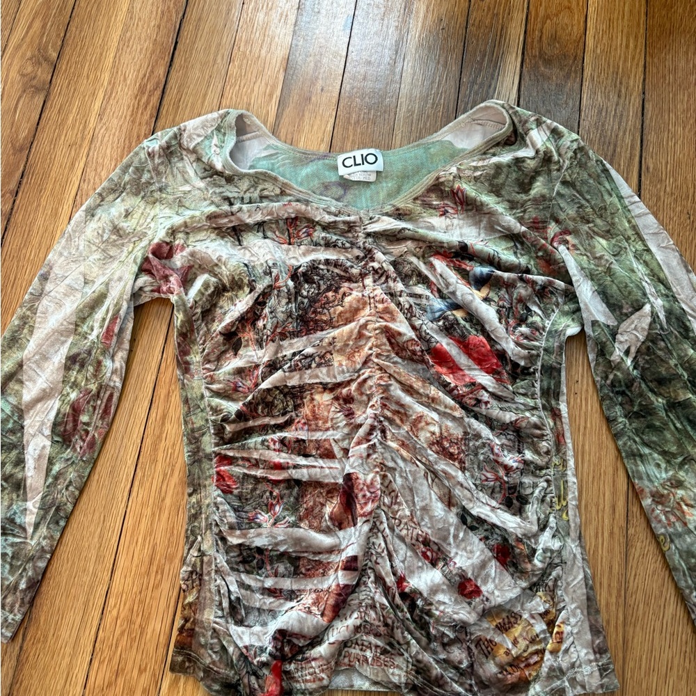 Vintage Clio Ruched Women's Top